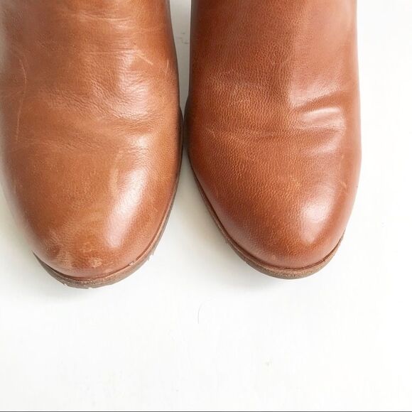 Dolce Vita Leather Chunky Zip Up Booties size 10 - Picture 9 of 12